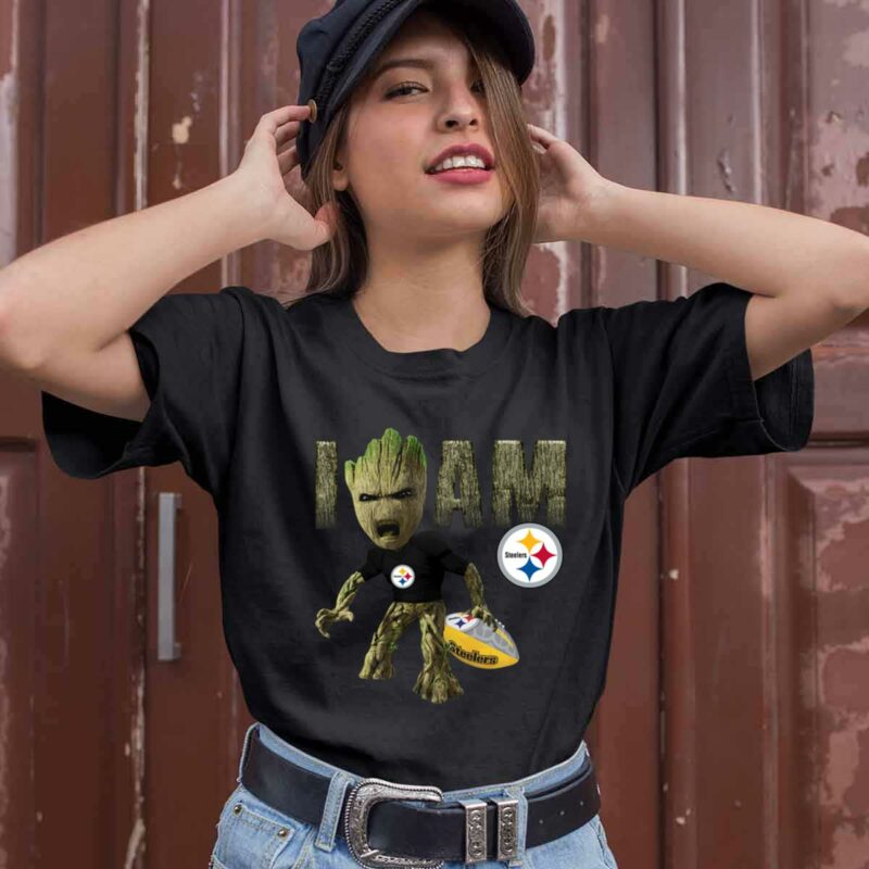 Groot I Am Pittsburgh Steelers Football 0 T Shirt