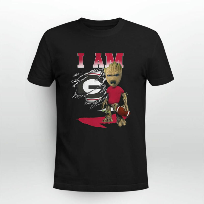 Groot I Am Georgia Bulldogs 0 T Shirt