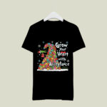 Grow Your Heart With Acceptance Autism Awareness Christmas 2 T Shirt