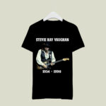 Guitarist Stevie Ray Vaughan Memorabilia 3 T Shirt