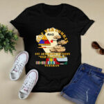 Gule War Combat Iraq 1st Armorded Division Old Ironsides Veteran 2 T Shirt
