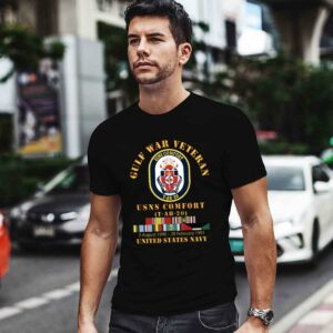 Gulf War Veteran USNS Comfort T AH 20 United States Navy 0 T Shirt