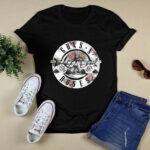 Guns N Roses Floral 4 T Shirt