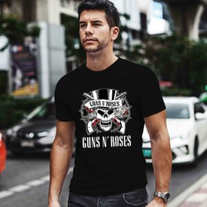 Guns N Roses Skull 0 T Shirt