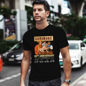 Gunsmoke 69th Anniversary Signed 0 T Shirt