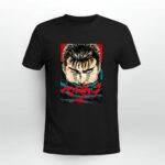 Guts Berserk Anime Manga Retro Vintage 90s 3 T Shirt