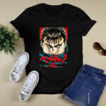 Guts Berserk Anime Manga Retro Vintage 90s 4 T Shirt