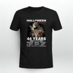 Halloween Ends 44 Years 1978 2022 Thank You for the Memories Signatures 3 T Shirt