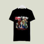 Halloween Jason And Friends Drinking Coors Light Beer 3 T Shirt