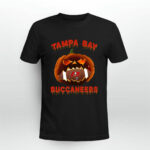 Halloween Pumpkin Tampa Bay Buccaneers 2 T Shirt