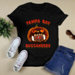 Halloween Pumpkin Tampa Bay Buccaneers 4 T Shirt