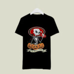 Halloween San Francisco 49ers Jack Skellington 3 T Shirt