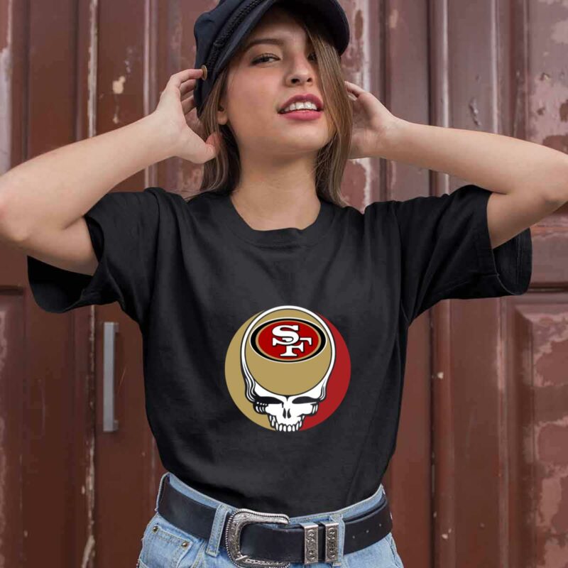 Halloween Skull Funny Football Team San Francisco 49Ers 0 T Shirt