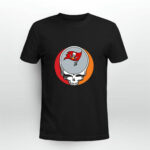 Halloween Skull Funny Football Team Tampa Bay Buccaneers 4 T Shirt