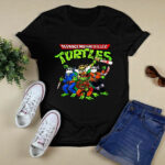 Halloween Teenage mutant killer turtles 4 T Shirt