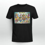 Hanna Barbara the Gangs All Here 3 T Shirt
