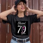 Happy 70 years Blessed by God for 70th birthday Classic 1 T Shirt