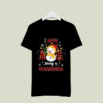 Happy Snowman I Love Being A Grandma Christmas Gift 2 T Shirt