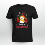 Happy Snowman I Love Being A Grandma Christmas Gift 3 T Shirt