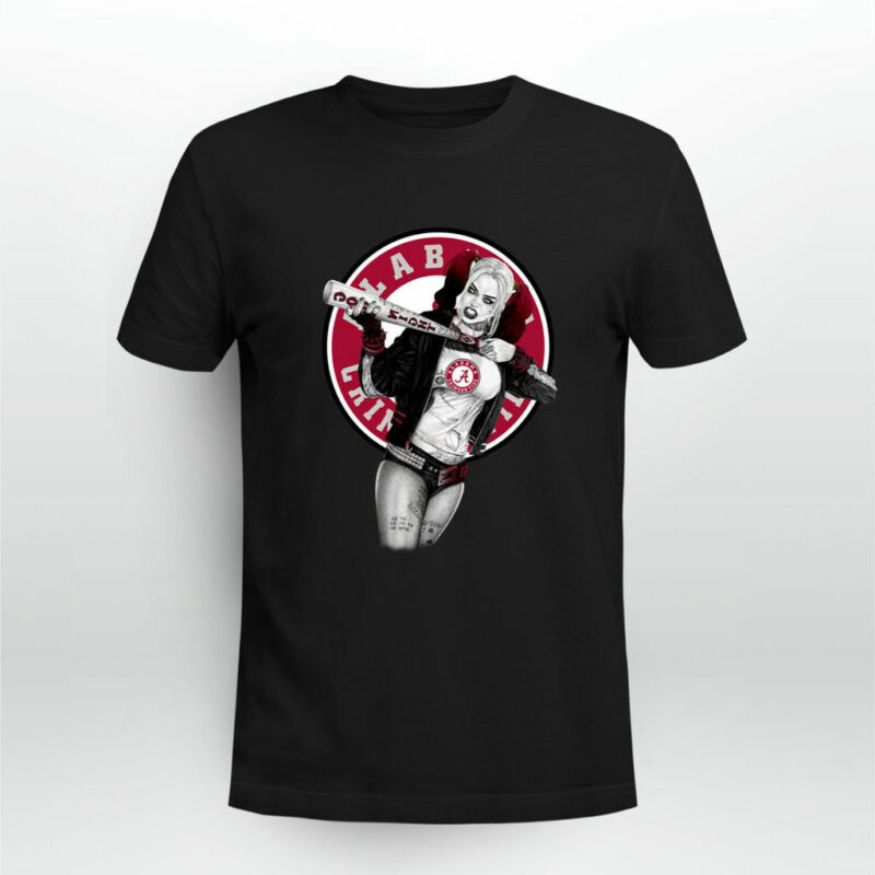 Harley Quinn Alabama Crimson Tide 0 T Shirt