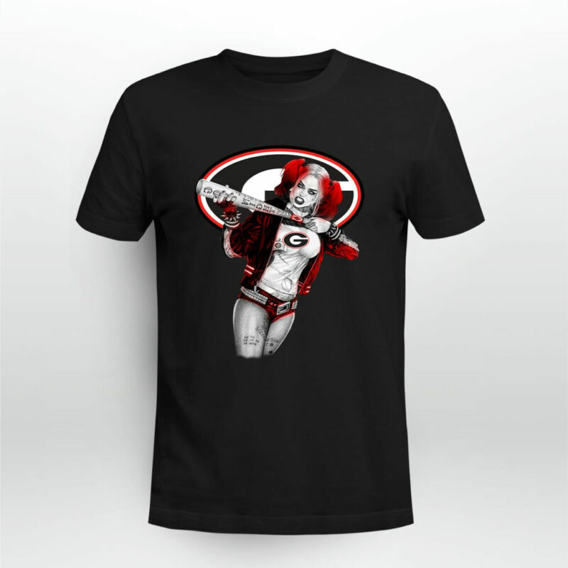 Harley Quinn Georgia Bulldogs 0 T Shirt