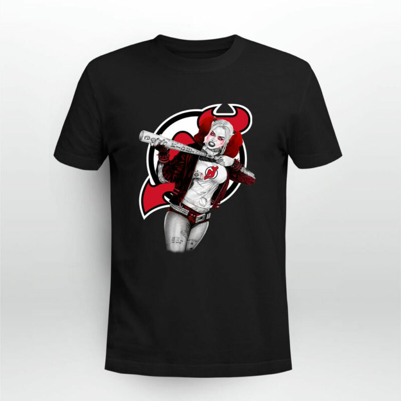 Harley Quinn New Jersey Devils 0 T Shirt