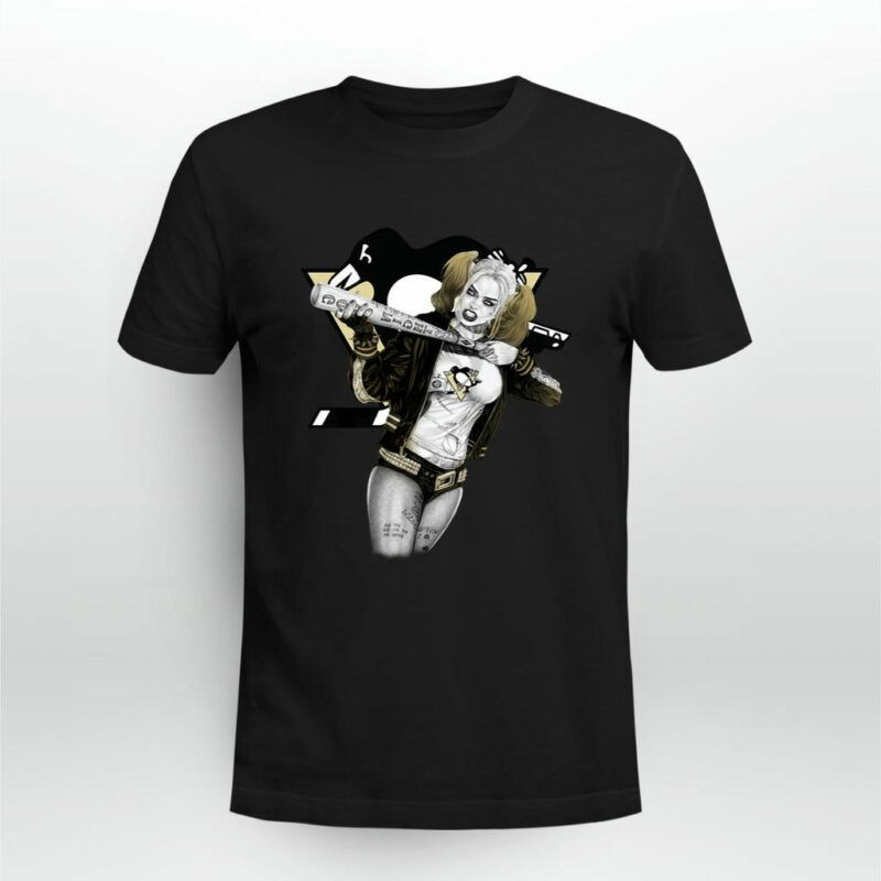 Harley Quinn Pittsburgh Penguins 0 T Shirt