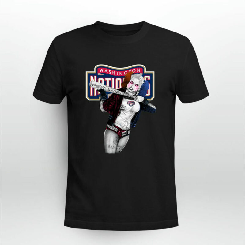 Harley Quinn Washington Nationals 0 T Shirt