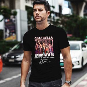 Harry Styles Coachella 14 years 2010 2024 signatures 0 T Shirt
