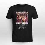 Harry Styles Coachella 14 years 2010 2024 signatures 4 T Shirt