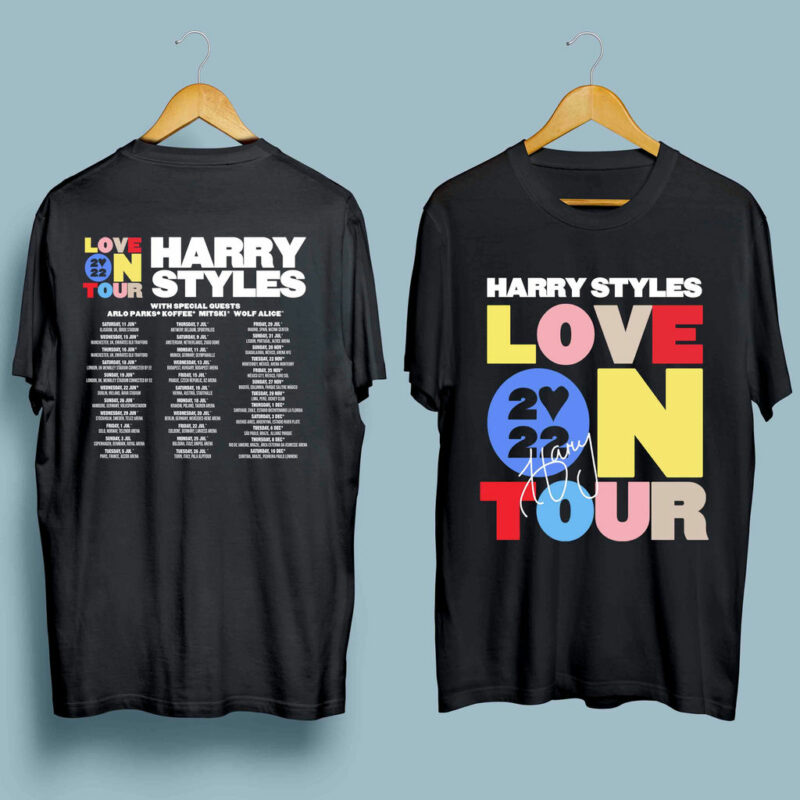 Harry Styles Love On Tour 2022 Front 4 T Shirt