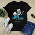 Haters Gonna Hate Rick And Morty Los Angeles Chargers 4 T Shirt