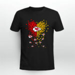 Heart Kansas City Chiefs 3 T Shirt