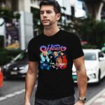 Heart Rock Band Retro Style 0 T Shirt