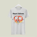 Heart Valves Heart For Cardiology Lover 5 T Shirt