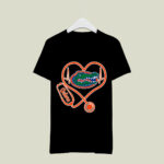 Heartbeat Nurse love Florida Gators 1 T Shirt