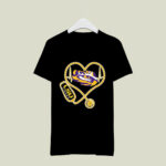 Heartbeat Nurse love LSU Tigers 1 T Shirt