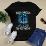 Hello Darkness My Old Friend Pokemon Umbreon 4 T Shirt