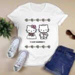 Hello Kitty And Dear Daniel Just Married 3 T Shirt