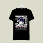 Henrik Lundqvist 30 New York Rangers thank you for the memories 1 T Shirt