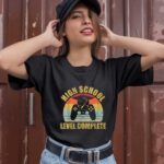 High School Graduation Level Complete Gamer Graduation 1 T Shirt