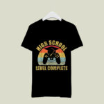 High School Graduation Level Complete Gamer Graduation 4 T Shirt