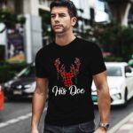 His Doe Couples Matching Christmas Pajamas Costume Girl 0 T Shirt