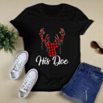 His Doe Couples Matching Christmas Pajamas Costume Girl 3726 T Shirt
