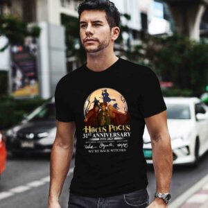 Hocus Pocus 31st Anniversary 1993 2024 Were Back Witches Signatures 0 T Shirt