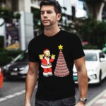 Homer Simpson Tis The Season Duff Beer Christmas Tree 3738 T Shirt