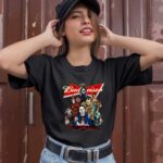 Horror Character Drink Budweiser Happy Halloween 1 T Shirt