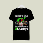 Horror Halloween we used to smile and then we worked at Ocharleys 2 T Shirt