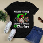 Horror Halloween we used to smile and then we worked at Ocharleys 3 T Shirt