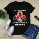 Horror Halloween we used to smile and then we worked at Shoprite 4 T Shirt